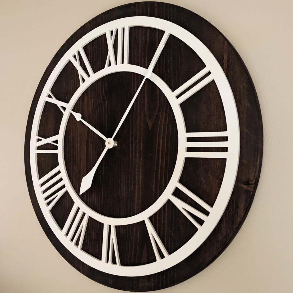 Large Wood Wall Clock Ben Martens