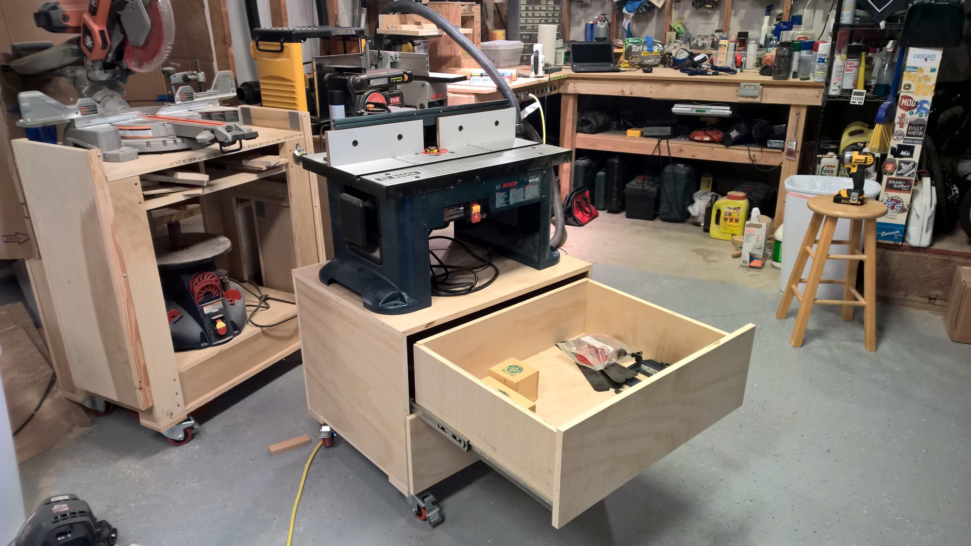 Router Table Cart – Studio711.com – Ben Martens