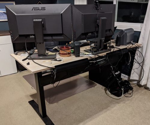 Cable Management for Standing Desk, Installation, Review, and Thoughts